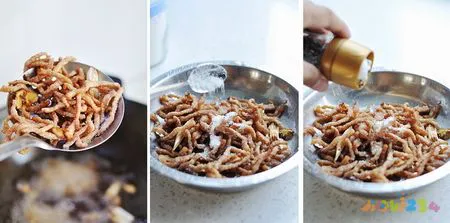 椒香里脊肉丝的做法步骤4-6