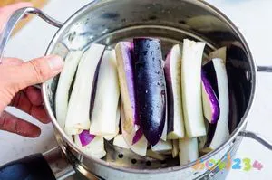 剁椒凉拌茄子的做法步骤1