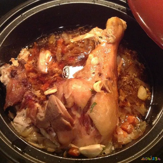 焖烧火鸡腿-塔吉锅版