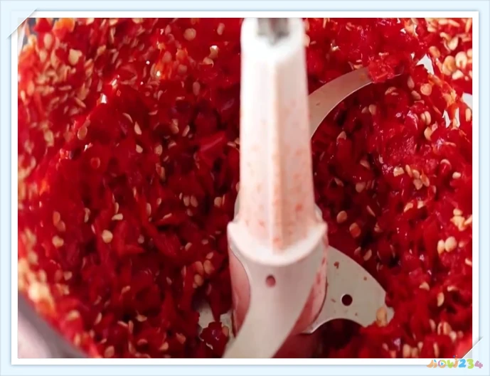 家常自制香辣酱的做法_家常辣酱的做法_水果辣酱的家常做法