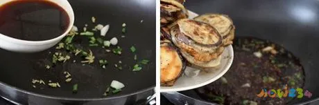 煎茄盒的做法步骤5-6