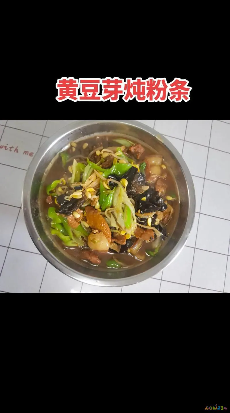 黄豆芽炖粉条家常做法_炖黄豆芽粉条的做法_黄豆芽炖粉条怎么做好吃窍门