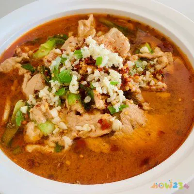 家常水煮肉片_家常水煮肉片图片_家常水煮肉片的做法及步骤