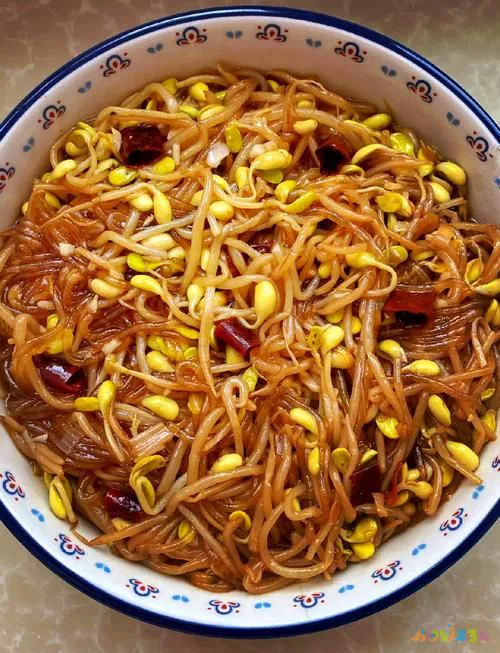 黄豆芽炖粉条家常做法_炖黄豆芽粉条的做法_黄豆芽炖粉条怎么做好吃窍门