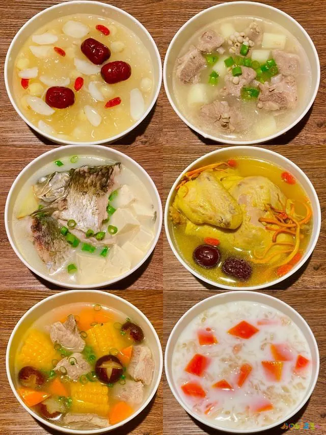 汤类菜谱大全(一周健康养生汤,暖身暖胃,营养健康,天天不重样果断收藏)(图1)