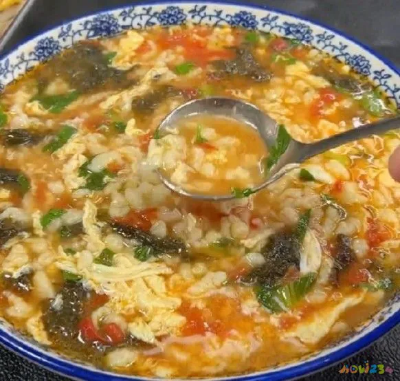 家常疙瘩汤图片_家常疙瘩汤_家常疙瘩汤怎么和面