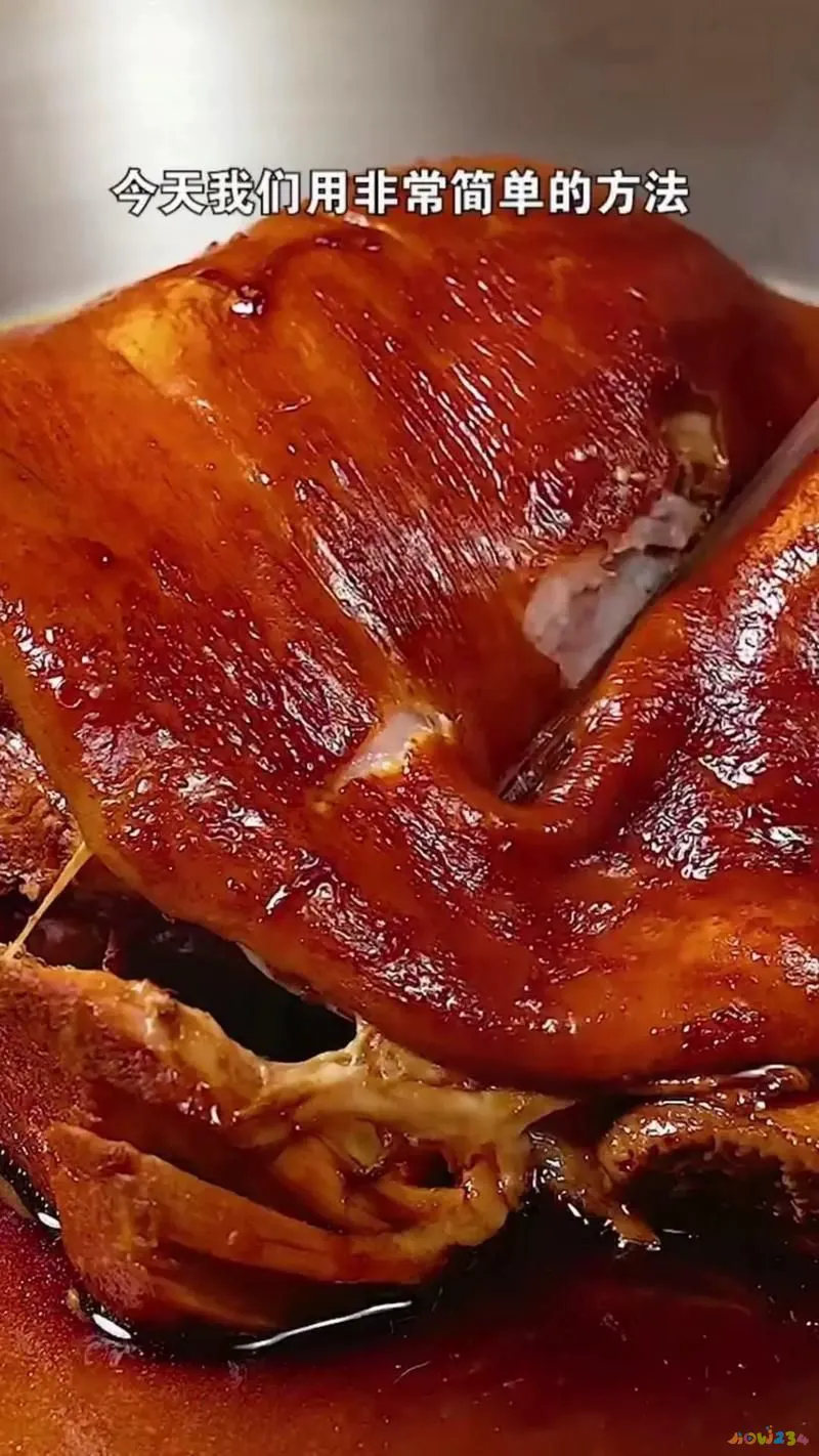 肘子的家常做法简单好吃_最简单的肘子做法大全_肘子的家常做法