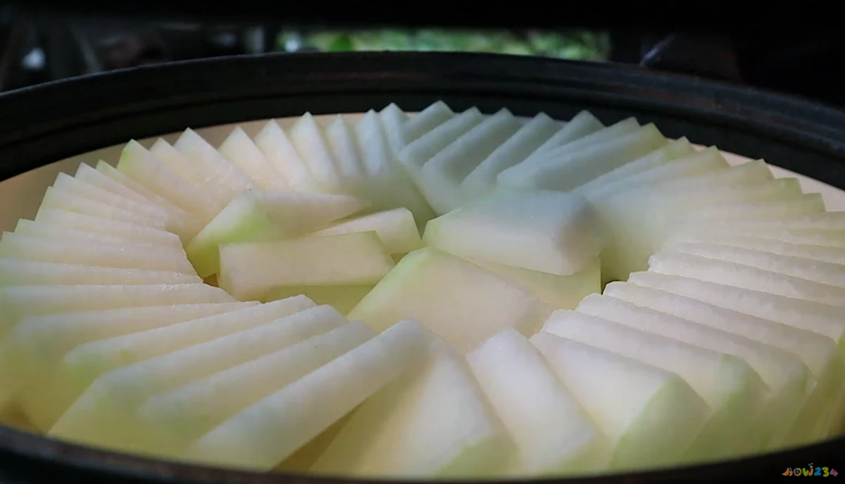 海米的家常做法_海米家常炖豆腐_海米冬瓜的家常做法