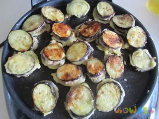 香煎茄盒的做法步骤10