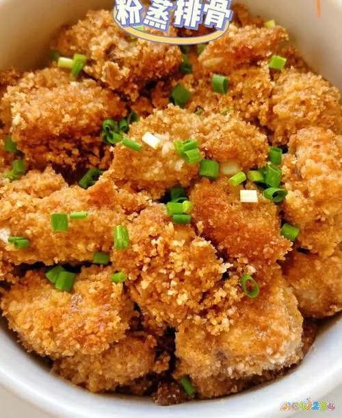 排骨蒸粉条的做法_粉蒸排骨的家常做法_粉蒸排骨的配料