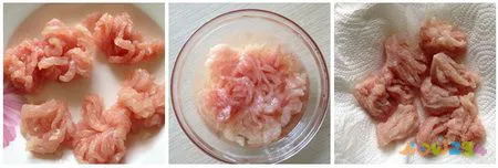 菊花里脊步骤1-3