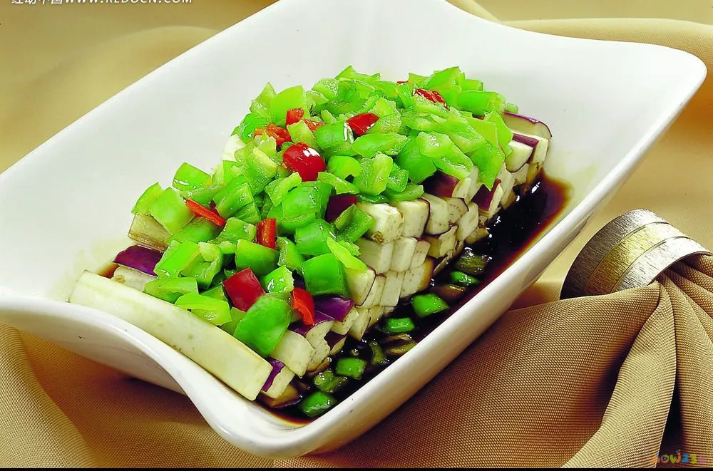 油淋茄子的家常做法_茄子 咸菜做法_油茄子咸菜的家常做法