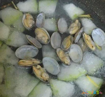 红烧冬瓜的家常做法_冬瓜虾仁汤的家常做法_鲜扇贝丁汤的家常做法