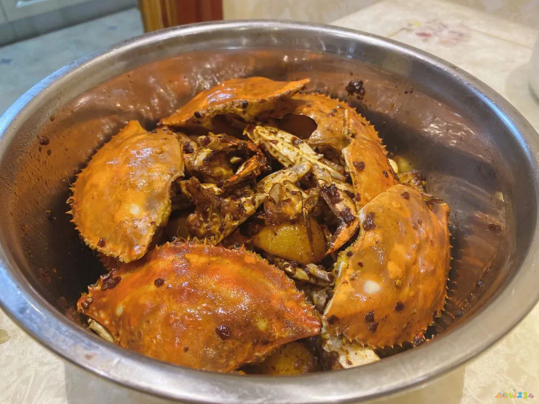 辣面包蟹_家常香辣蟹_西安桥底辣蟹