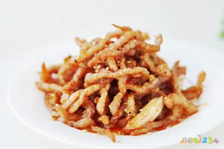 椒香里脊肉丝的做法