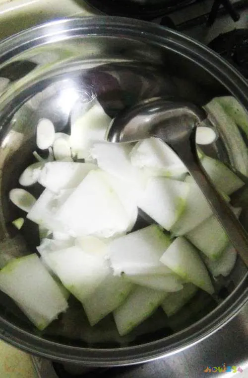 红烧冬瓜的家常做法_鲜扇贝丁汤的家常做法_冬瓜虾仁汤的家常做法