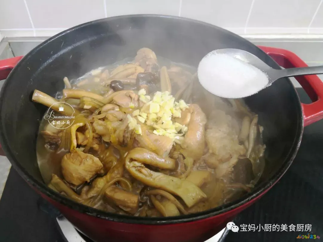 鸡肉炖粉条家常做法_鸡肉炖粉条的做法_红烧鸡肉炖粉条的做法
