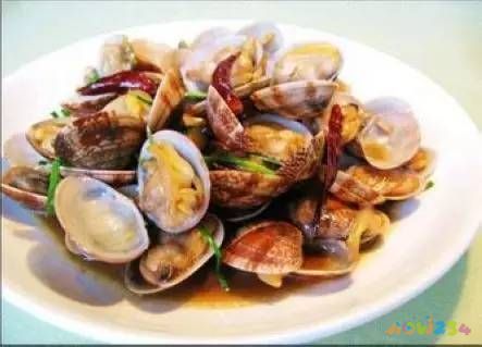 辣炒海丁的家常做法_家常辣炒蚬子肉的做法_辣炒海带丝的家常做法