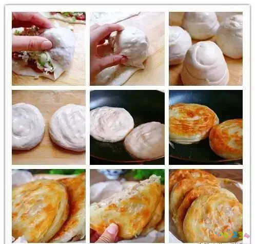 葱花烙饼的家常做法_葱花家常做法烙饼怎么做_葱花家常做法烙饼窍门