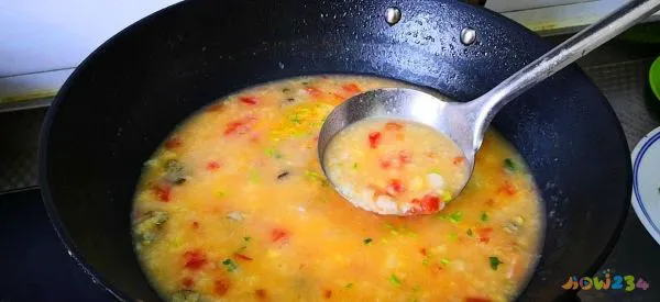 疙瘩汤怎么和面-疙瘩汤怎么做8