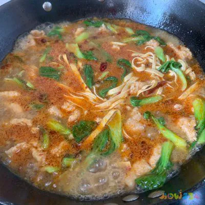 家常水煮肉片图片_家常水煮肉片_家常水煮肉片的做法及步骤