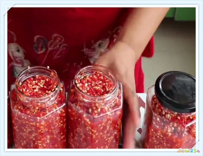 水果辣酱的家常做法_家常辣酱的做法_家常自制香辣酱的做法