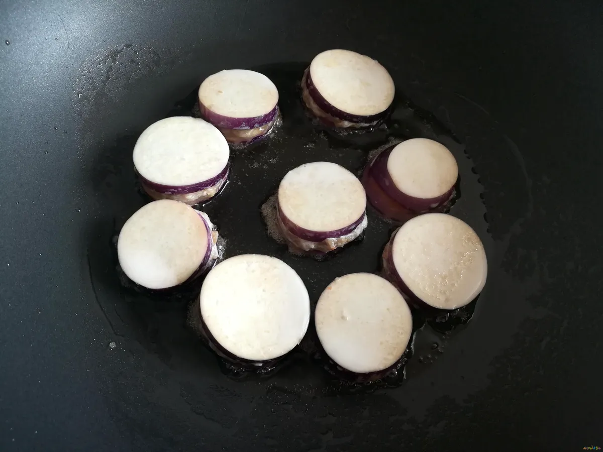 葫萝卜茄盒的家常做法_素茄盒的家常做法_茄盒的家常做法