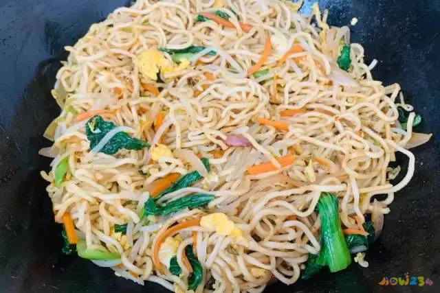 素炒面的家常做法_肉炒面的家常做法_炒面的家常做法素
