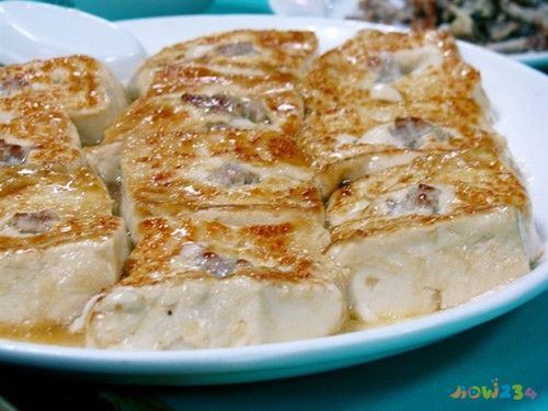 虾米糯米豆腐酿简单做法_糯米豆腐酿的做法大全_凤阳酿豆腐的家常