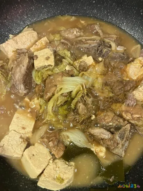 白菜炖粉条的家常做法_炖白菜粉条图片_炖白菜家常做法粉条窍门