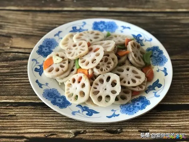 清炒藕片做法简单(家常素菜清炒藕片)(11)