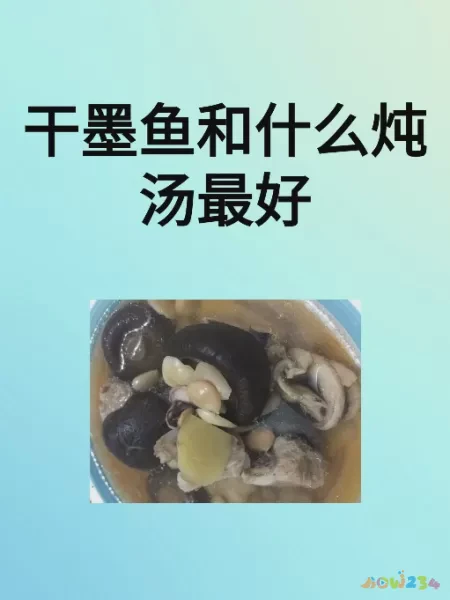 墨鱼汤的家常做法_家常汤做法墨鱼怎么做_墨鱼汤怎么做好喝