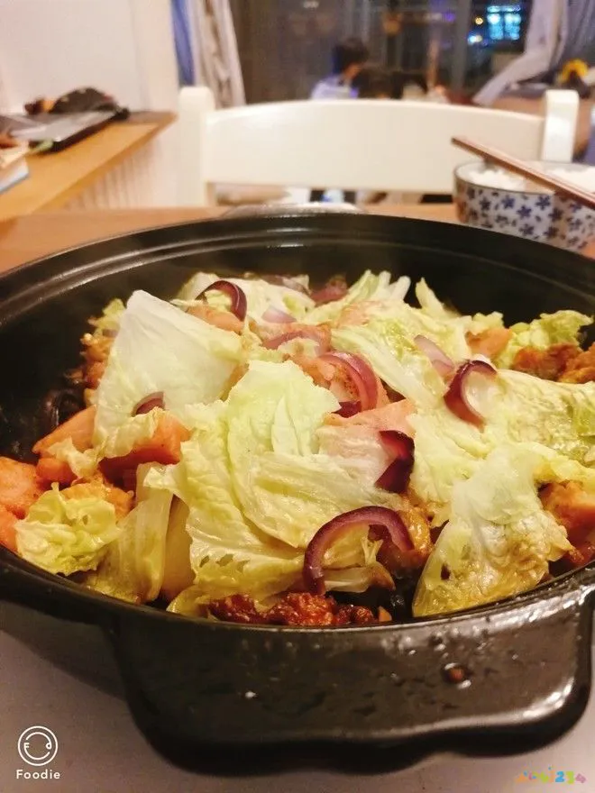 塔吉锅鸡块杂蔬