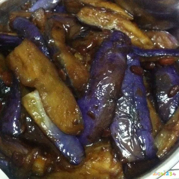 炒茄子的做法大全家常_家常炒茄子怎么做_虾酱炒茄子家常做法