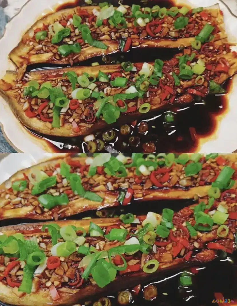 茄子家常做法蒜蓉茄子_蒜蓉茄子视频教程_蒜蓉茄子的家常做法