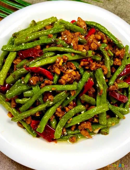 炒豆角丝的家常做法_炒豆角丝的家常做法视频_炒豆角丝的做法大全家常