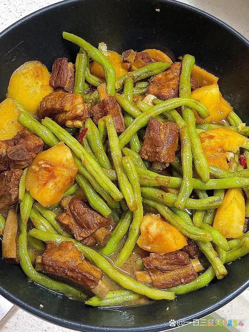 肉丝豆角面的做法家常做法_肉丝豆角卤面图片_豆角肉丝面的家常做法