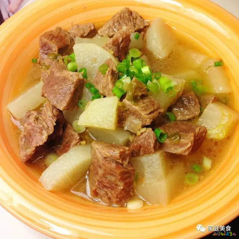 胡萝卜炖牛肉的家常做法_牛肉炖萝卜胡萝卜的做法_萝卜胡萝卜炖牛肉