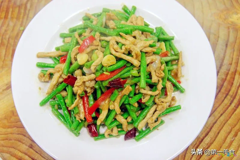 炒豆角丝图片大全_炒豆角丝的家常做法_炒豆角丝的做法大全家常