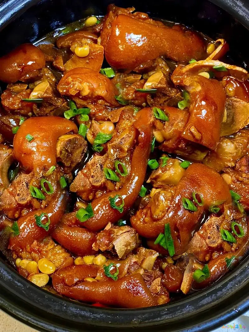 家庭版的酱猪蹄儿怎么做_家常酱猪蹄的做法_酱猪蹄的家常做法